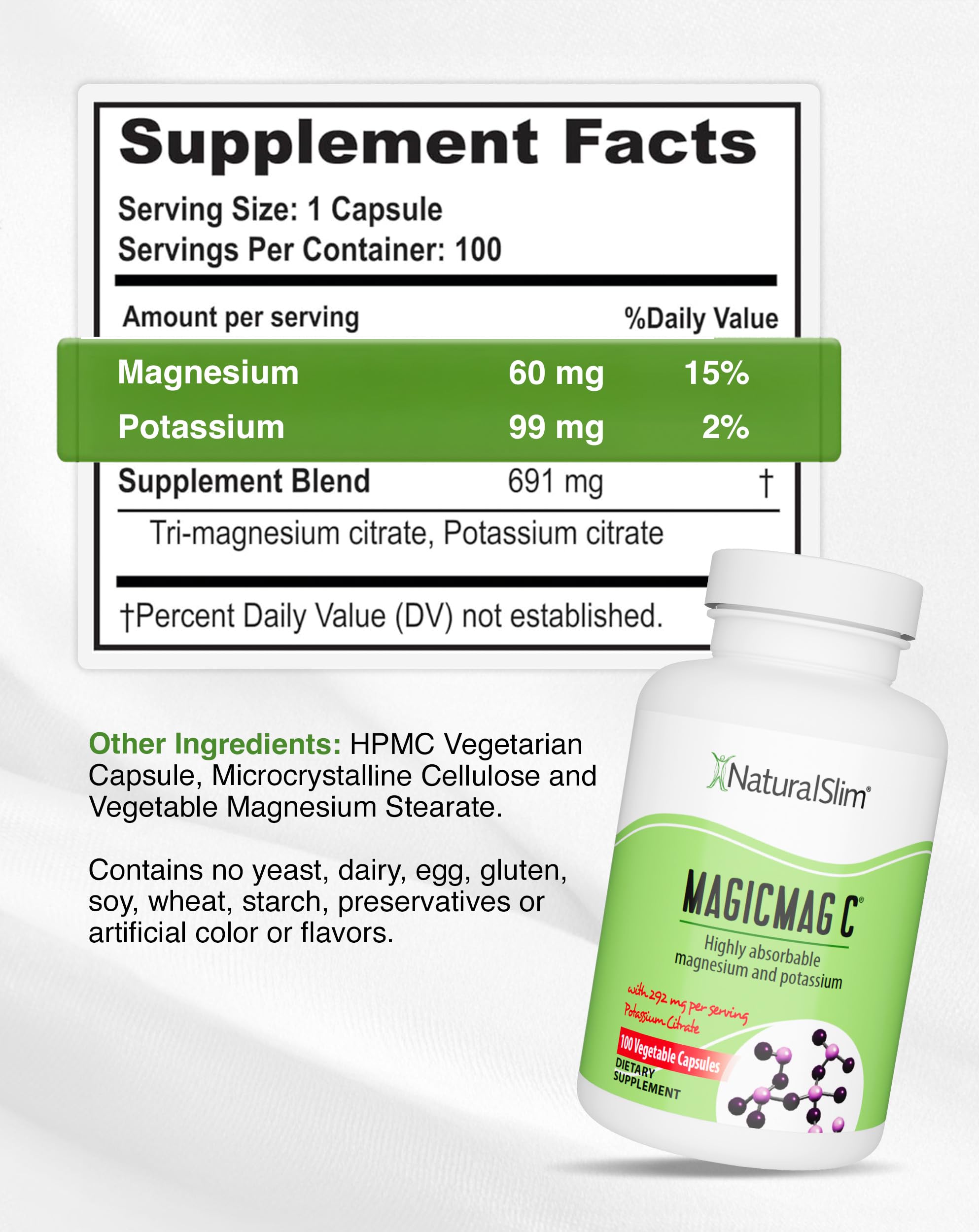 MagicMag C bottle in a dimly lit bedroom for sleep support