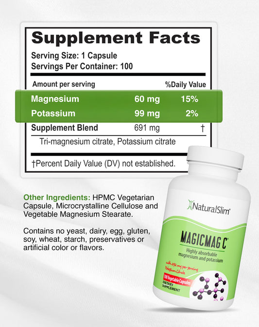 MagicMag C bottle in a dimly lit bedroom for sleep support