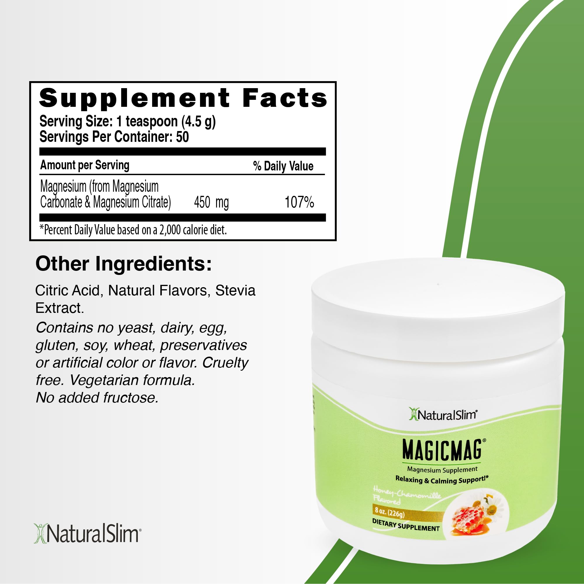 NaturalSlim MagicMag two-pack box showcases value and extended supply for regular use.