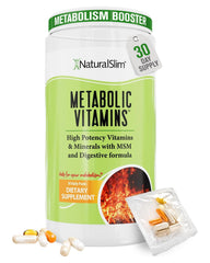 NaturalSlim Metabolic Vitamins daily packets for easy, on-the-go balance