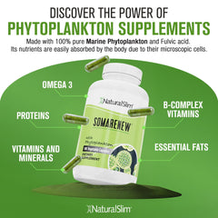Somarenew marine phytoplankton powder rich in vitamins and omega-3