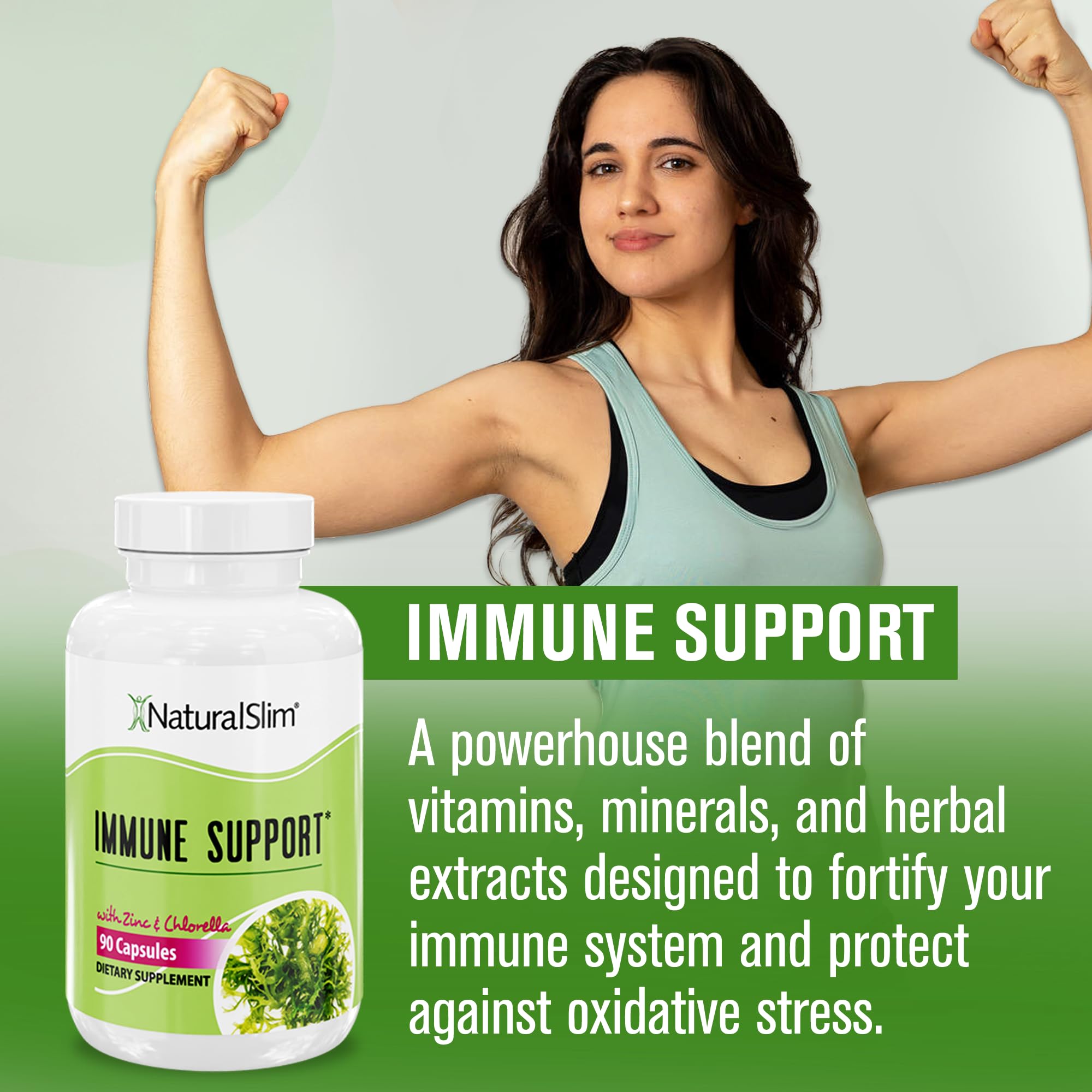 NaturalSlim two-month wellness system visual emphasizes consistency and long-term habits