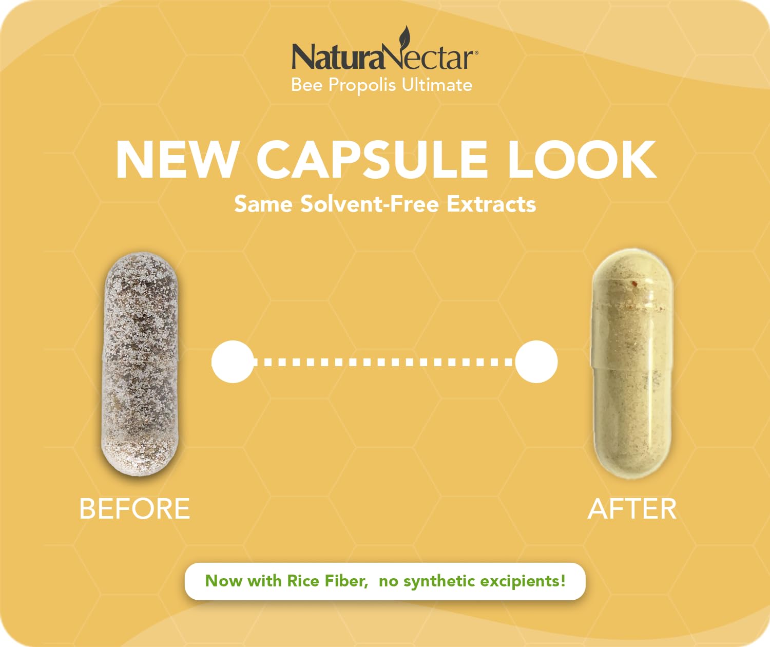 NaturaNectar NSF certification badge signaling tested quality.