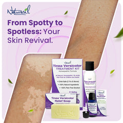 Naturasil botanicals label closeup signaling gentle, natural care