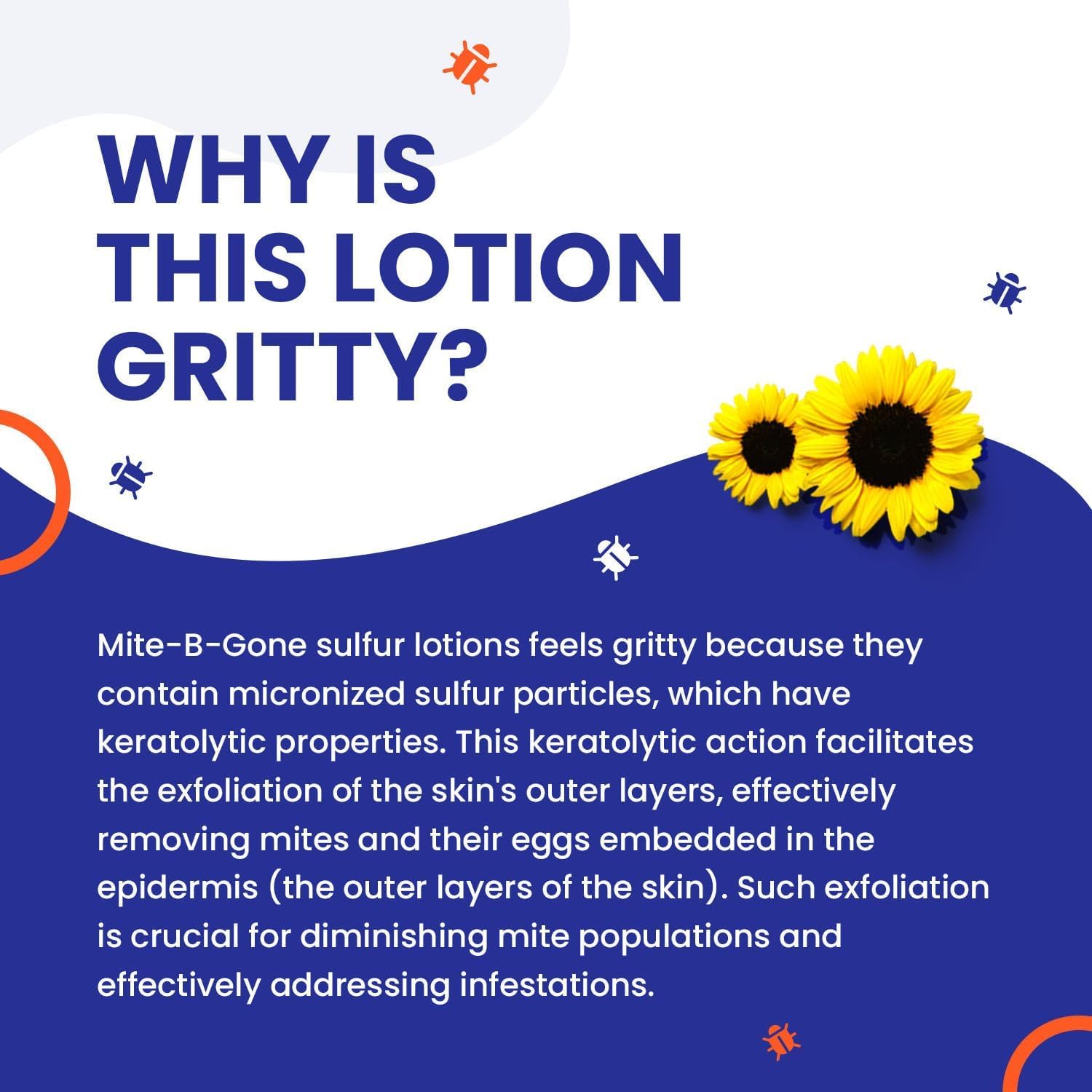 Naturasil Mite-B-Gone applied on skin for targeted relief