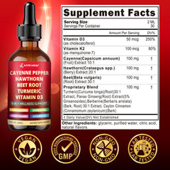 Nature Aurora Cayenne Drops dropper close-up for precise dosing.