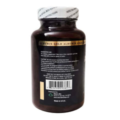 Nature-Bio Premium Albumin Gold 5000 capsule close-up, high potency formula