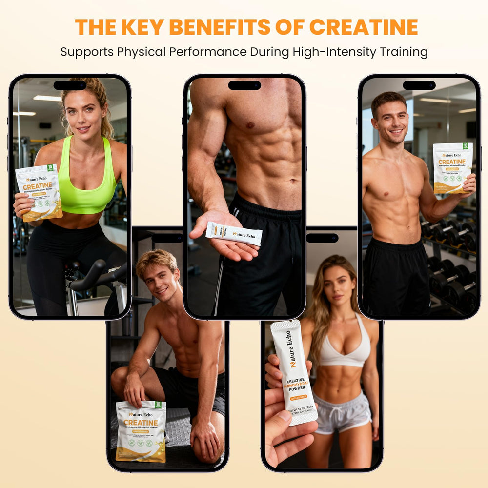 Nature Echo Creatine Monohydrate easy daily-use companion for training.
