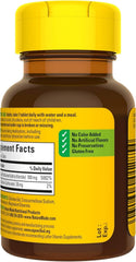 Nature Made Vitamin B-6 100 mg tablets in a four-pack packaging on display.