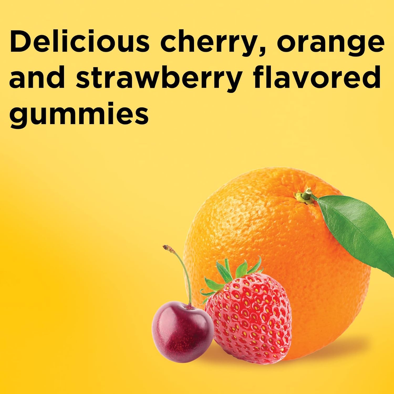 Nature Made Calcium Adult Gummies bottle side view for everyday supplementation