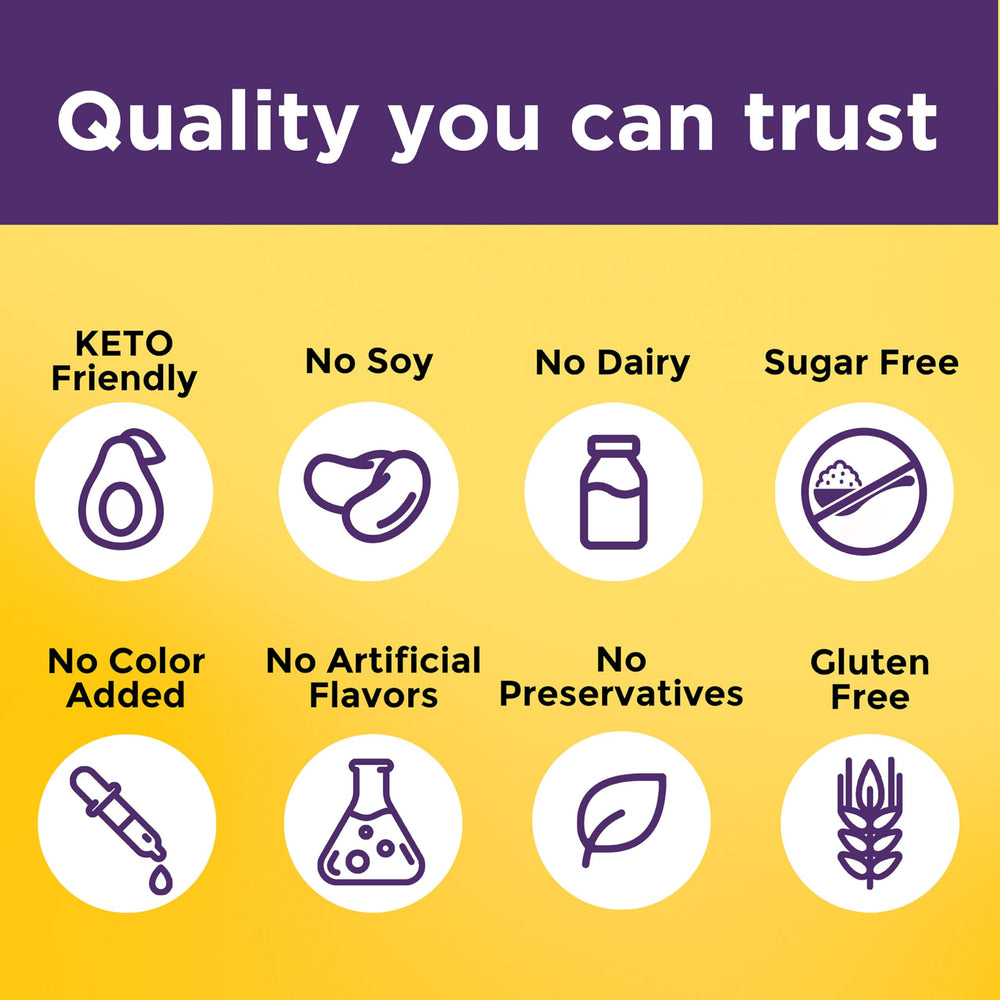 Nature Made packaging shows sugar-free and keto-friendly attributes.
