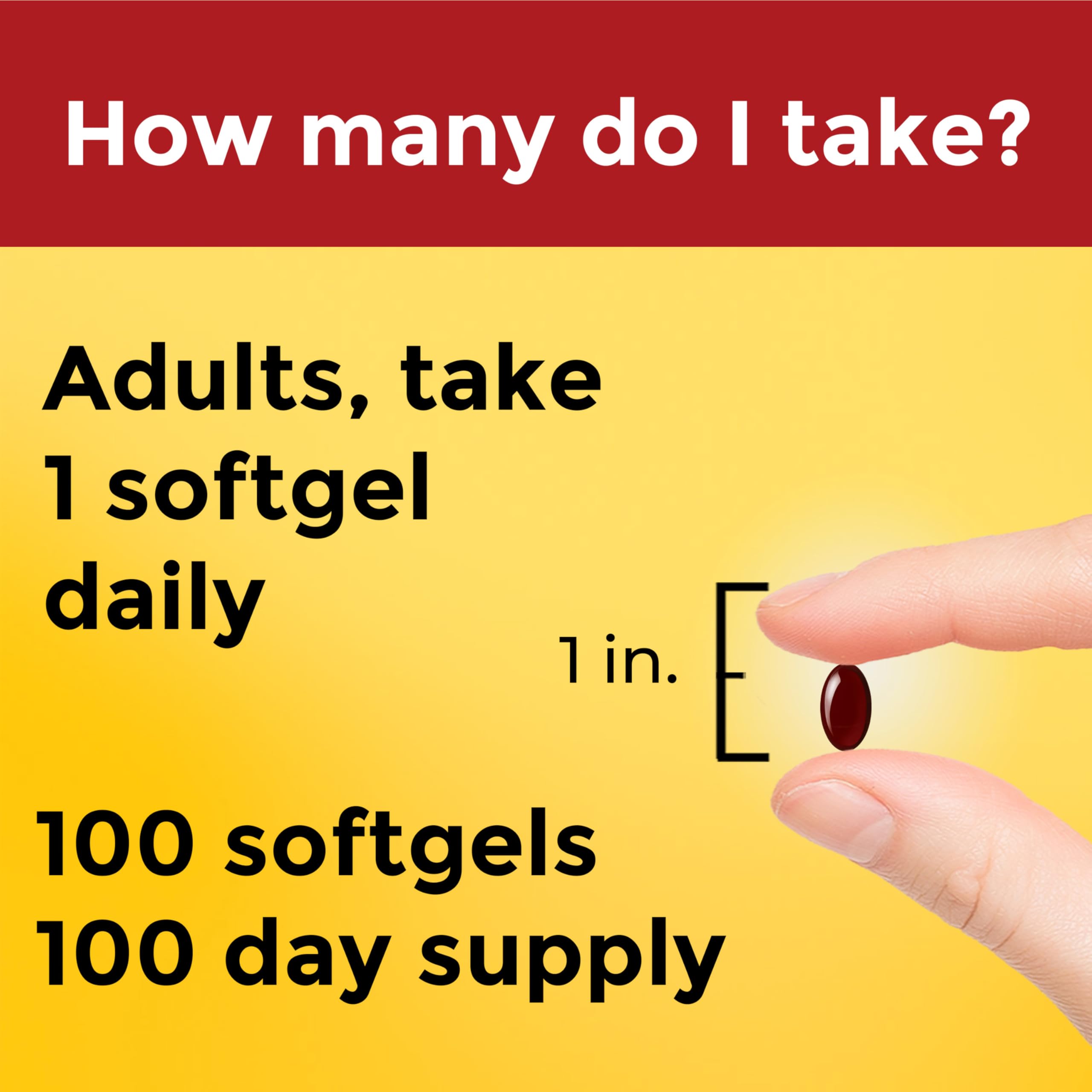No fishy odor or aftertaste accompanies Nature Made krill oil softgels.