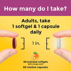 Nature Made prenatal vitamins gluten-free and dye-free.