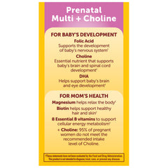 Nature Made prenatal vitamins for easy daily use at home or on the go.