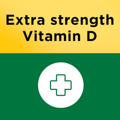 Nature Made Vitamin D3 5000 IU softgels pack-two view illustrating a 3-month supply.