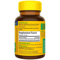 Plant sourced Vitamin E ideal for daily wellness routine