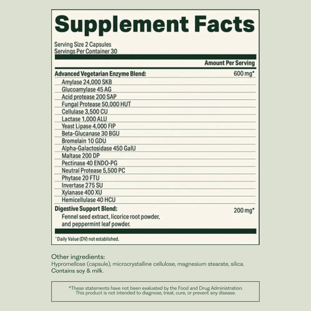 Nature M.D. Enzyme 365 on-the-go scene implies digestion support anywhere.