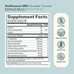 Nature M.D. GutConnect 365 USA-made label emphasizes quality and safety