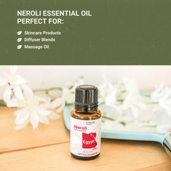 Nature Packaged Neroli oil with quality documents and certificates