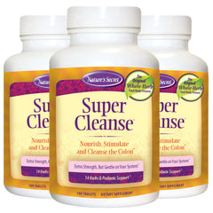 Nature's Secret Super Cleanse bottle front for easy dosing
