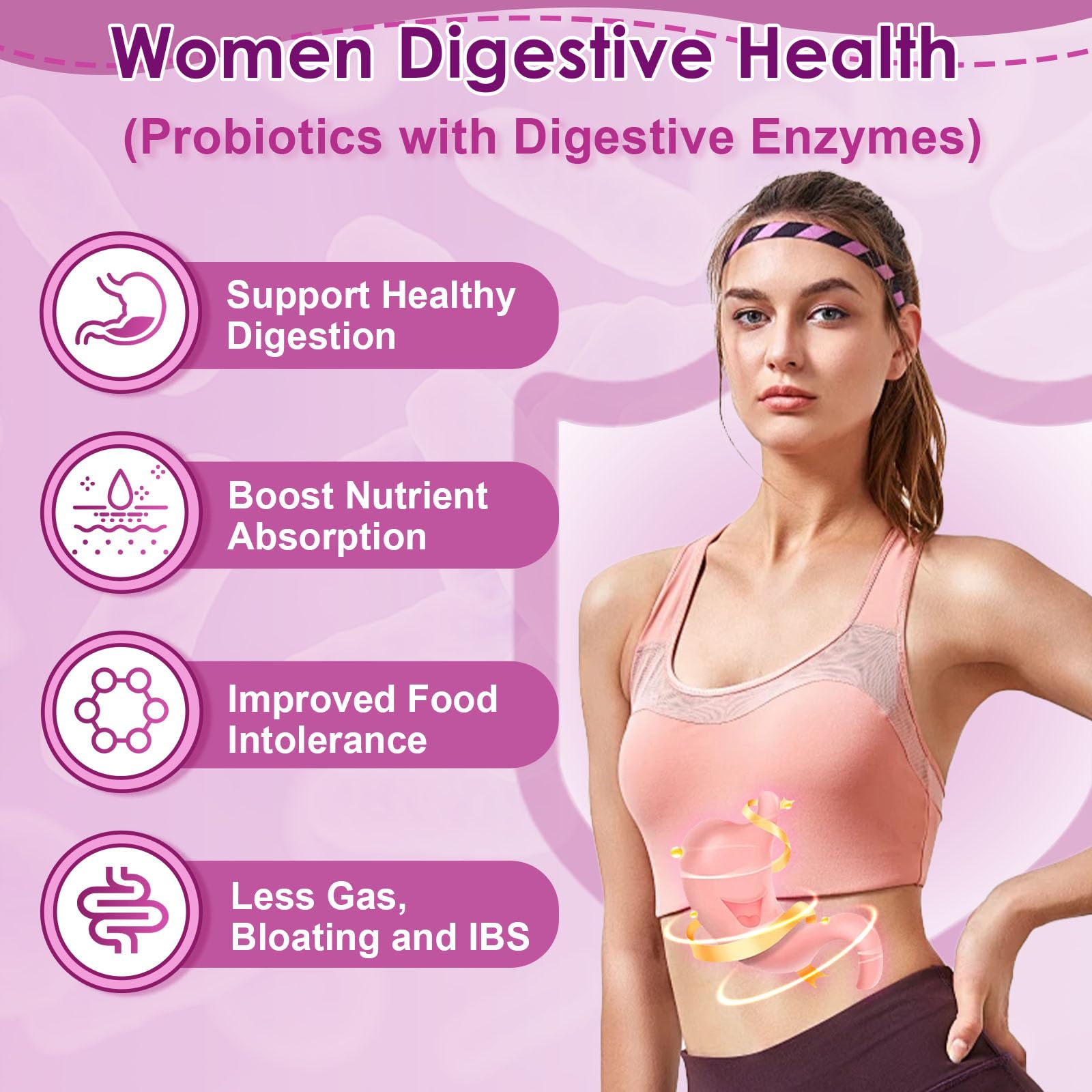 Nature Target Digestive enzymes action demonstrates meal breakdown support.