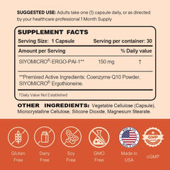 Nature4U Ergothioneine blend image highlighting antioxidant support for cellular vitality.