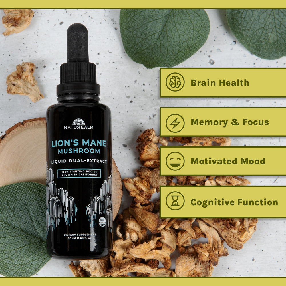 Packaging close-up showing organic formula and no fillers