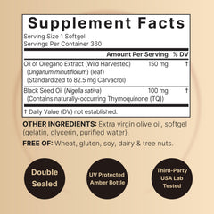NatureBell 2-in-1 herbal complex softgels pack for convenient daily wellness.