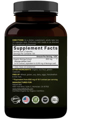 NatureBell antioxidants and polyphenols emphasis, signaling rich greens.