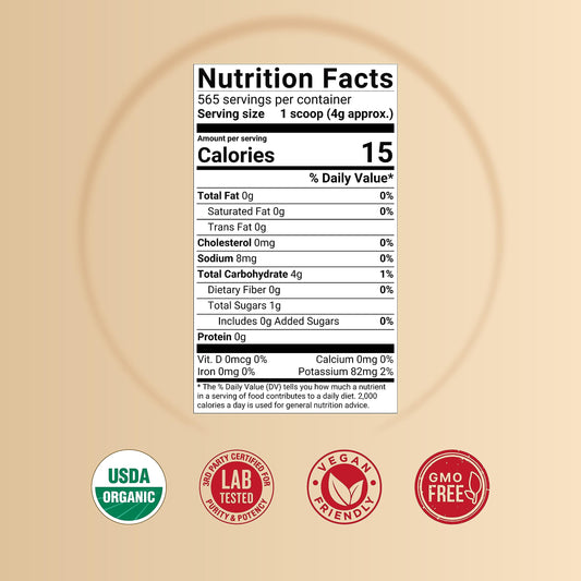 NatureBell beet root powder scoop delivers 4,000 mg per serving for daily nutrition.