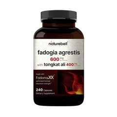 NatureBell Fadogia Agrestis bottle front highlights branding and premium formula.