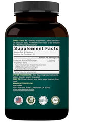 NatureBell hyaluronic acid capsules closeup for easy daily intake.