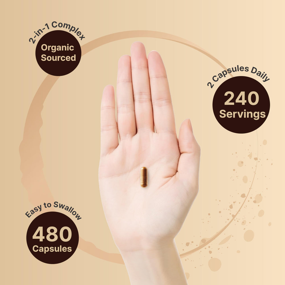 NatureBell label close-up highlighting organic Sri Lanka ingredients