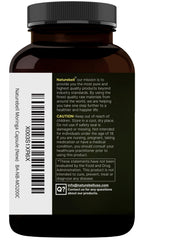 NatureBell skin health and immune support focus, shown by bottle and capsule imagery.