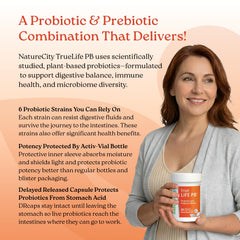 NatureCity DRcaps delayed-release capsules ensure intestinal delivery.
