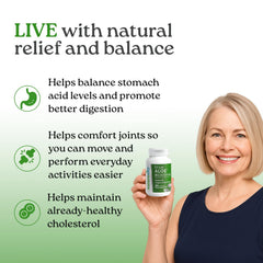 Organic aloe vera leaves illustrate the source behind NatureCity True-Aloe potency
