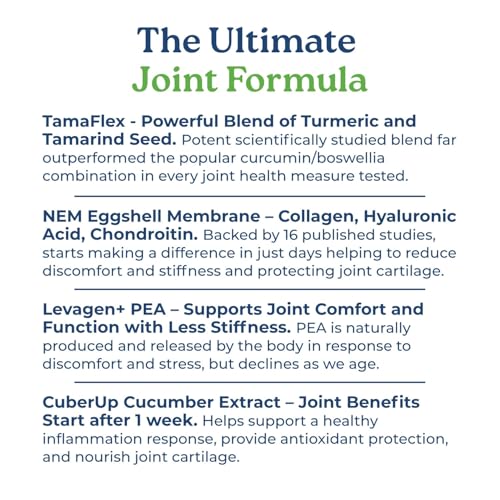 NatureCity TrueJoint FLX label highlights TamaFlex blend and ingredients.