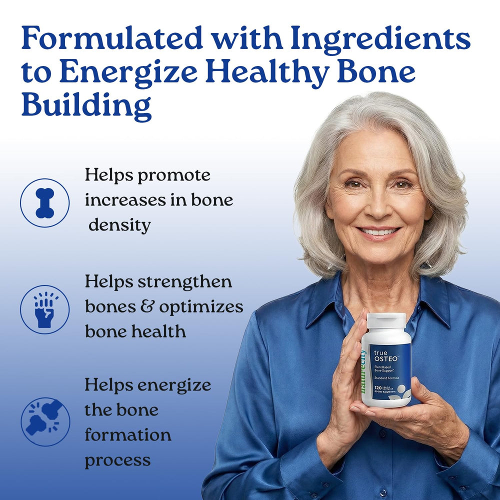 NatureCity True-Osteo D3 and K2 vitamins image showing nutrient synergy