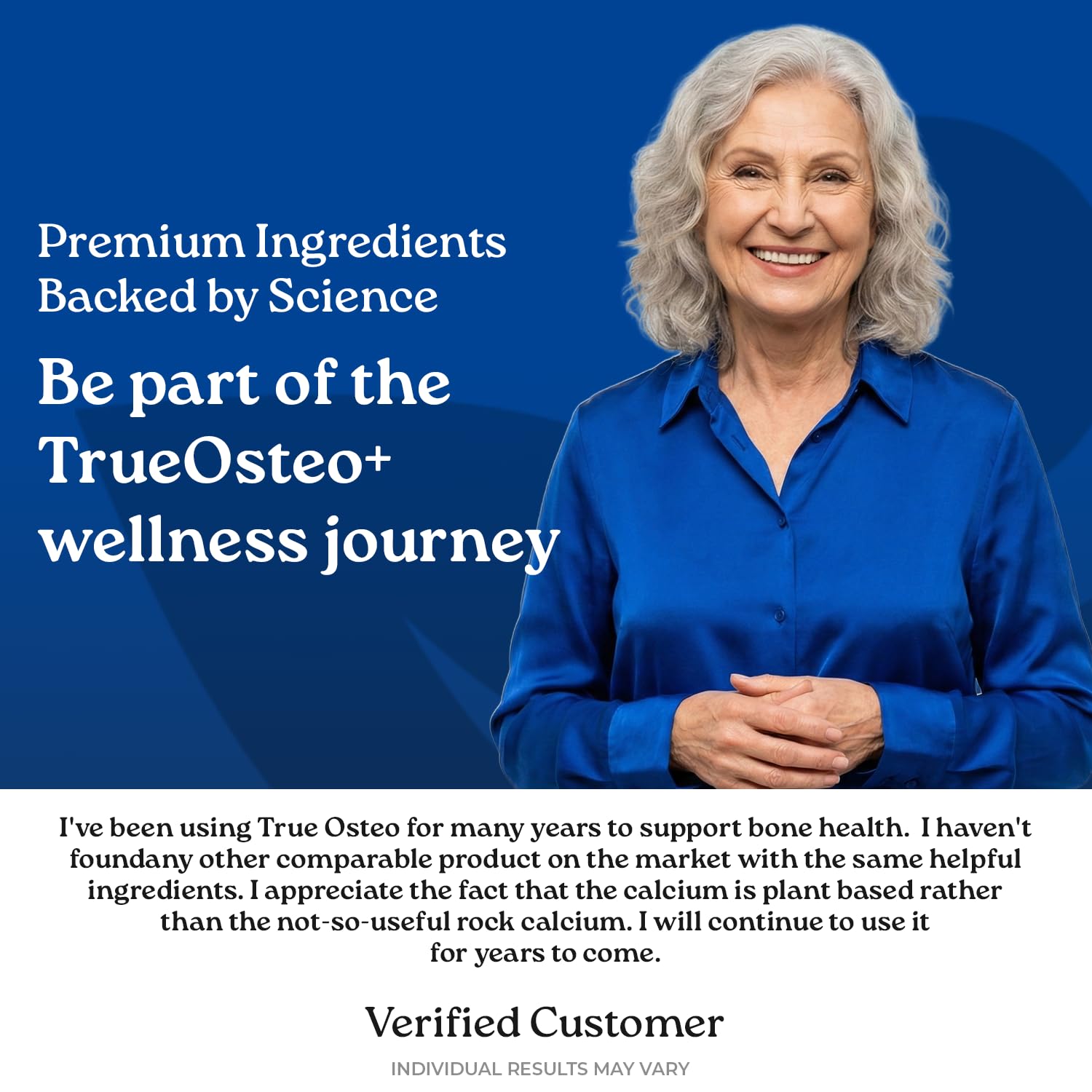 NatureCity TrueOsteo bamboo-derived silicon supports bone formation.