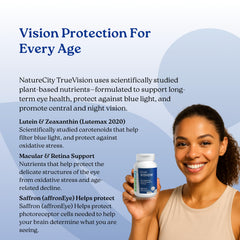 NatureCity TrueVision Affron saffron retina support for central vision and night viewing