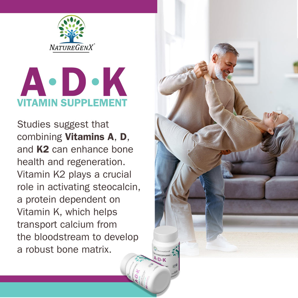 NatureGenX ADK pack of 2 bottles for convenient daily use.