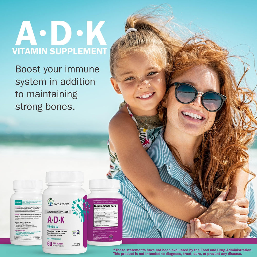 NatureGenX ADK shelf display showcasing the product on a store shelf.