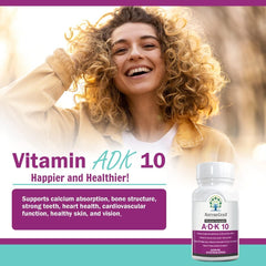 NatureGenX ADK10 capsules-in-hand showing convenient one-per-day dosing.