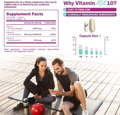 NatureGenX ADK10 on desk illustrating a consistent daily supplement routine.