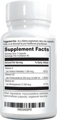 NatureGenX ADK10 non-GMO and gluten-free icons emphasize clean nutrition.