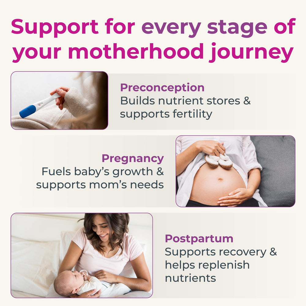 NatureGenX Methyl Prenatal made-in-usa tag highlights GMP-tested quality