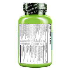 Naturelo 240-capsules package: long-lasting vegan daily supplementation.