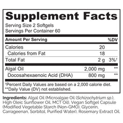 Naturelo algae-sourced DHA emphasizes clean vegan omega-3 from algae
