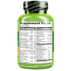 Naturelo bioactive B vitamins close-up highlighting methyl folate and methylcobalamin