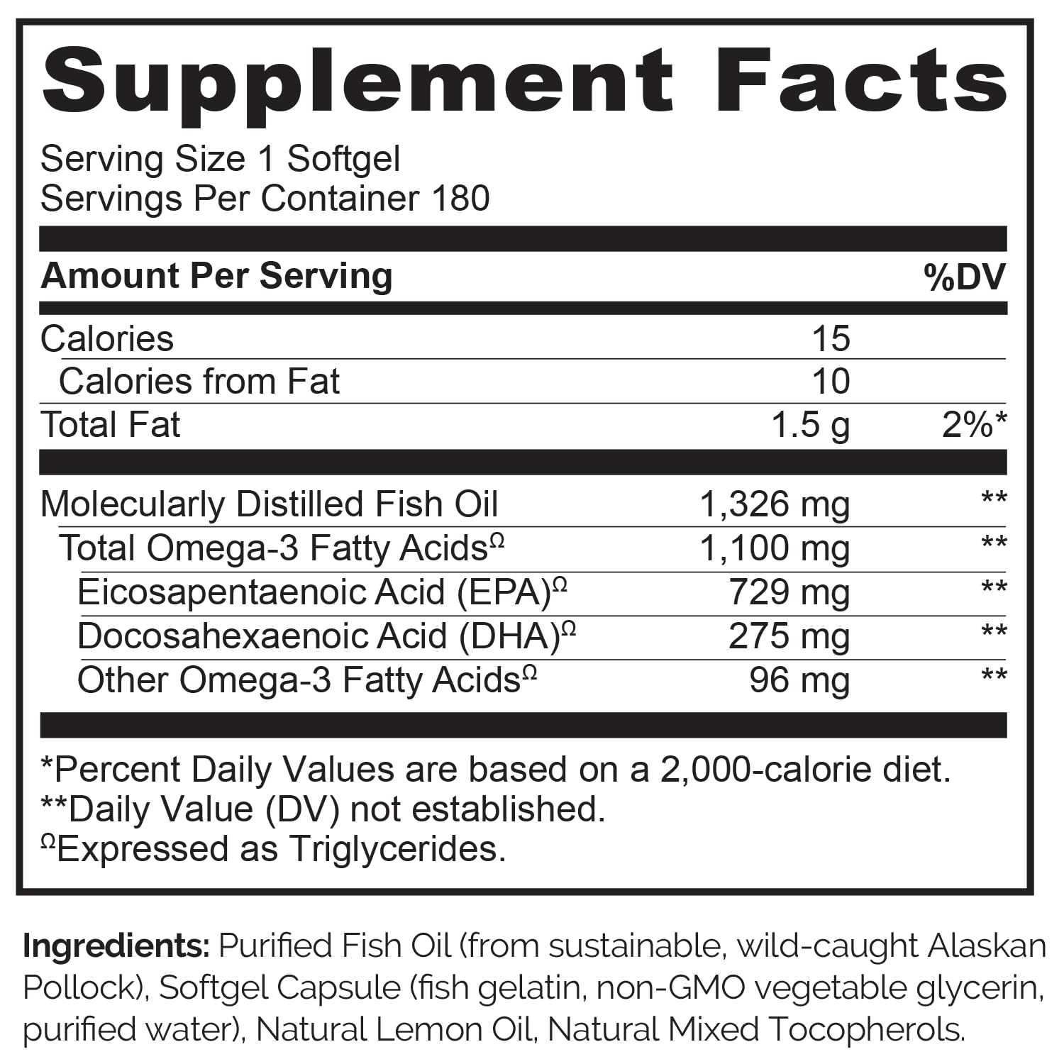 Naturelo Burpless Omega-3 with lemon flavor for smoother daily use
